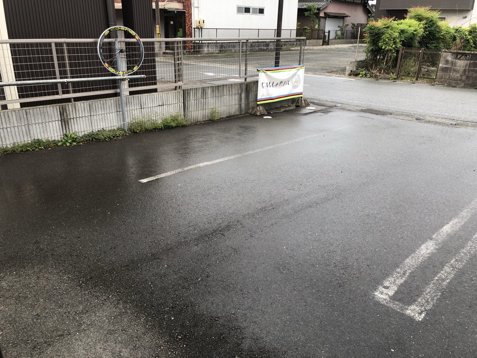 Read more about the article 予報どおりの雨